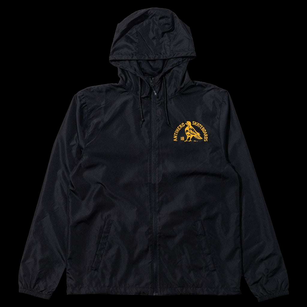 Anti-Hero Skateboards Rock Dove Black/Gold Zip-up Jacket