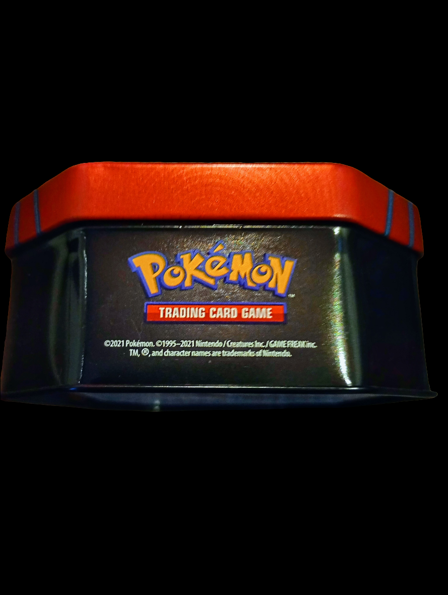 Pokémon TCG: Snorlax Metal Collectors Tin Keepsake/Storage (empty box)