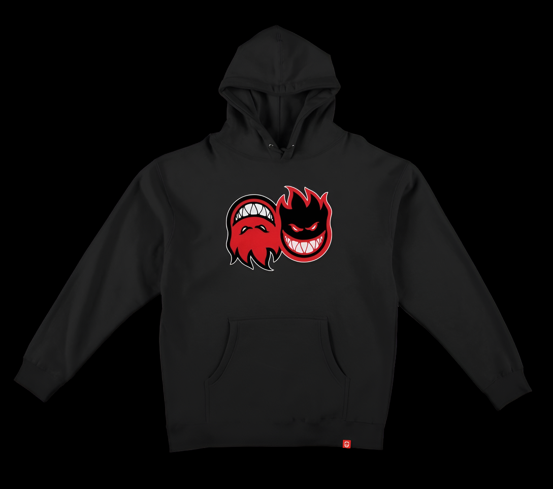 Spitfire Eternal Fill Black/Red Pullover Hoodie