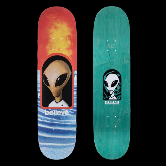 Alien Workshop 'Believe' Plexi Slick Skate Deck 8"