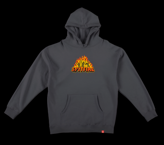 Spitfire Hellfire Charcoal Pullover Hoodie