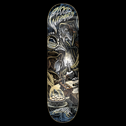 Blood Wizard Conjuring Dog Rennie Pro deck 8.38"