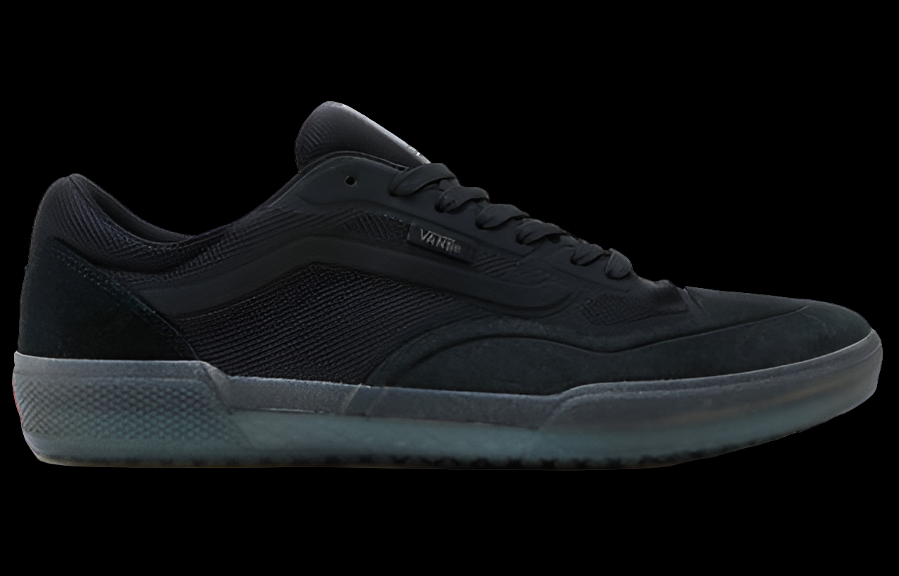 Vans Ave Pro Triple Black/Smoke Suede mens skate shoes