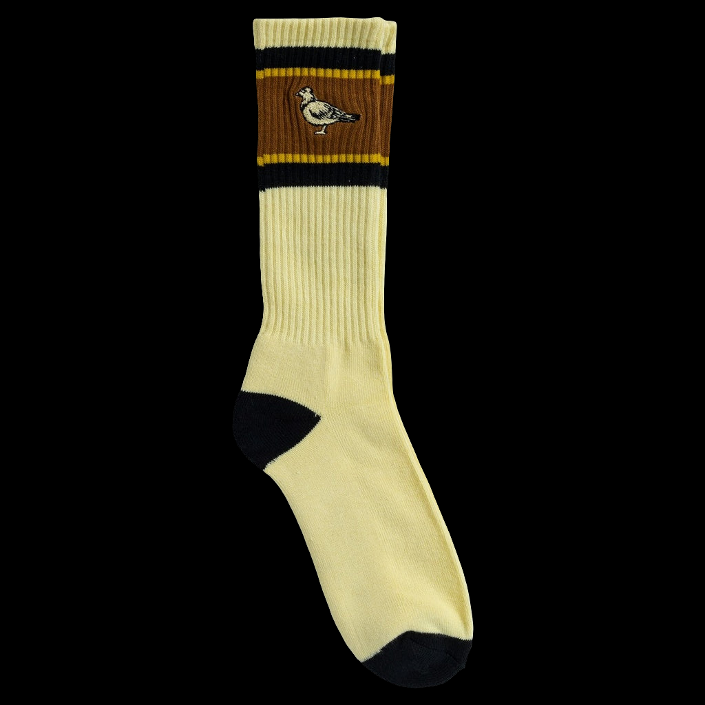 Anti-Hero Pigeon EMB Cream Socks