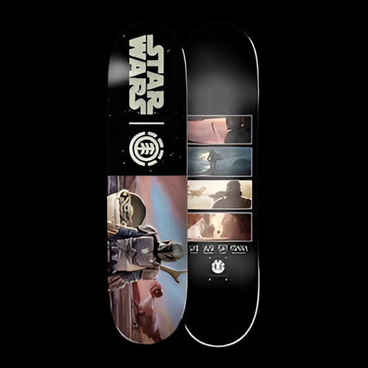 Element X Star Wars Mandalorian Hunter/Prey " The child" collectors skate deck 8"