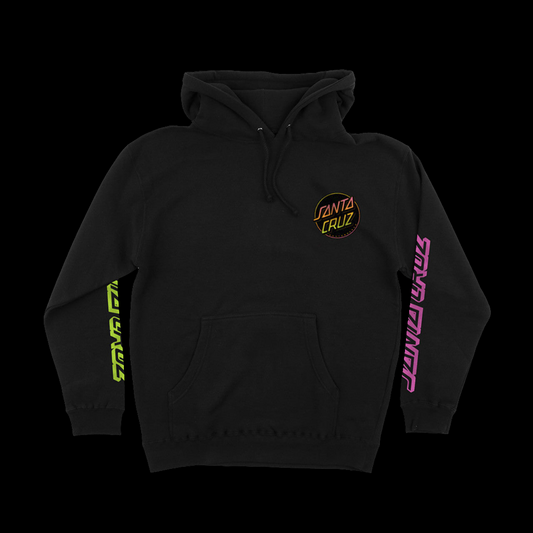 Santa Cruz Contra Dot Neon Pullover Hoodie L