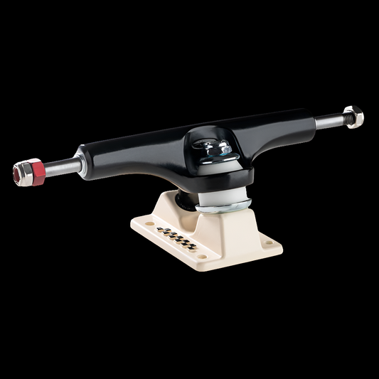 ACE AF1 Ltd Edition. Brian Anderson Blk/Cream 55 Skate Trucks with rethreading nut  (fits 8.38" - 8.75")