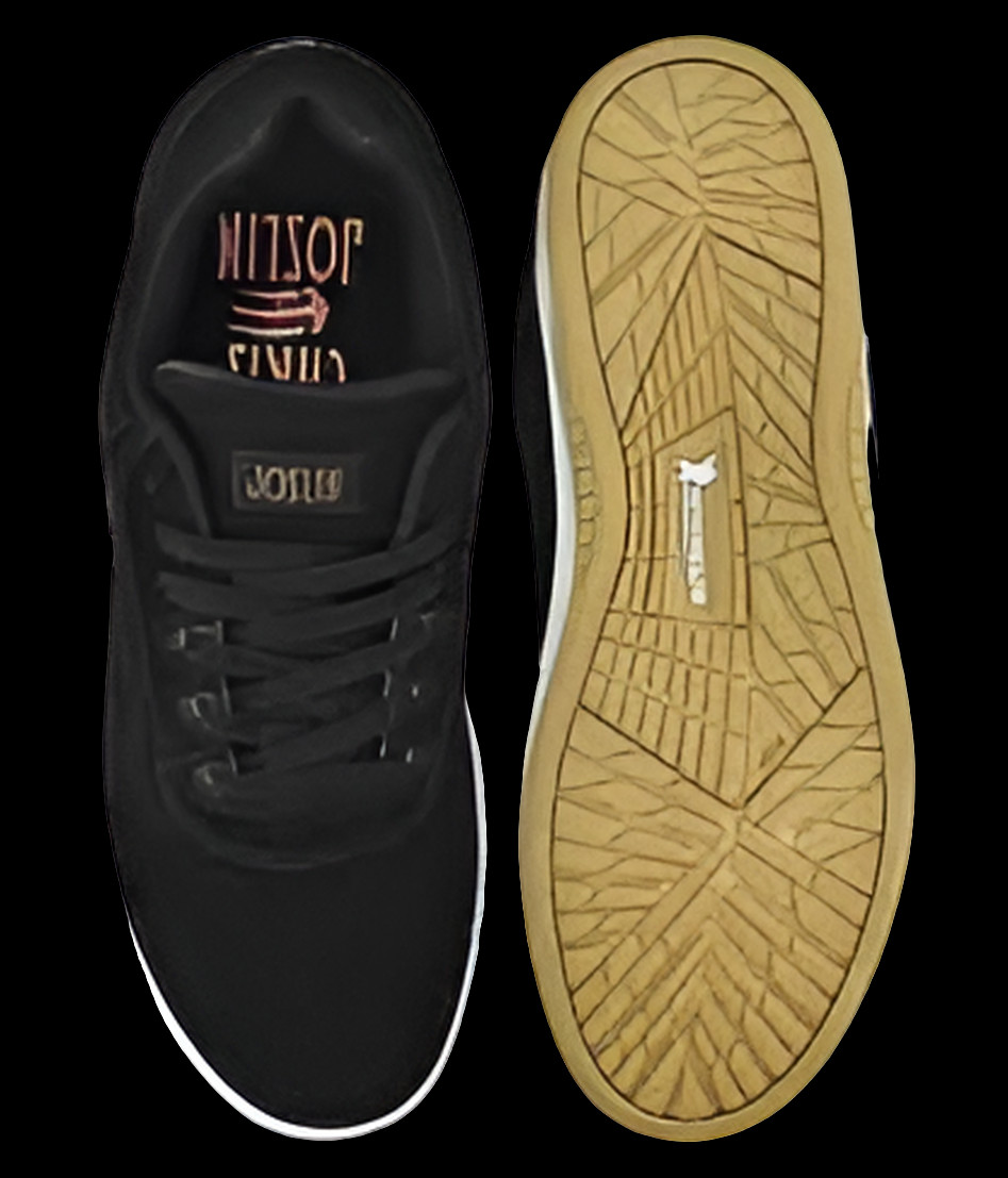 Etnies Joslin Black/Tan Michelin Skate Shoes
