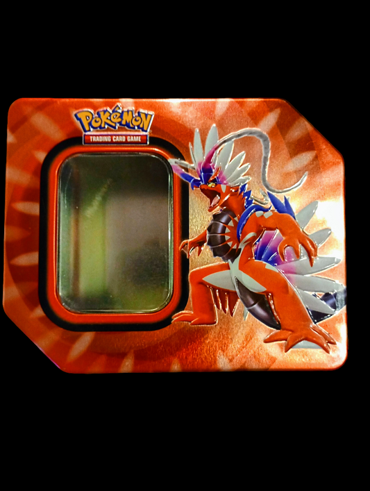Pokémon TCG: Paldea Legends Koraidon EX Metal Collectors Tin Keepsake/Storage (empty box)