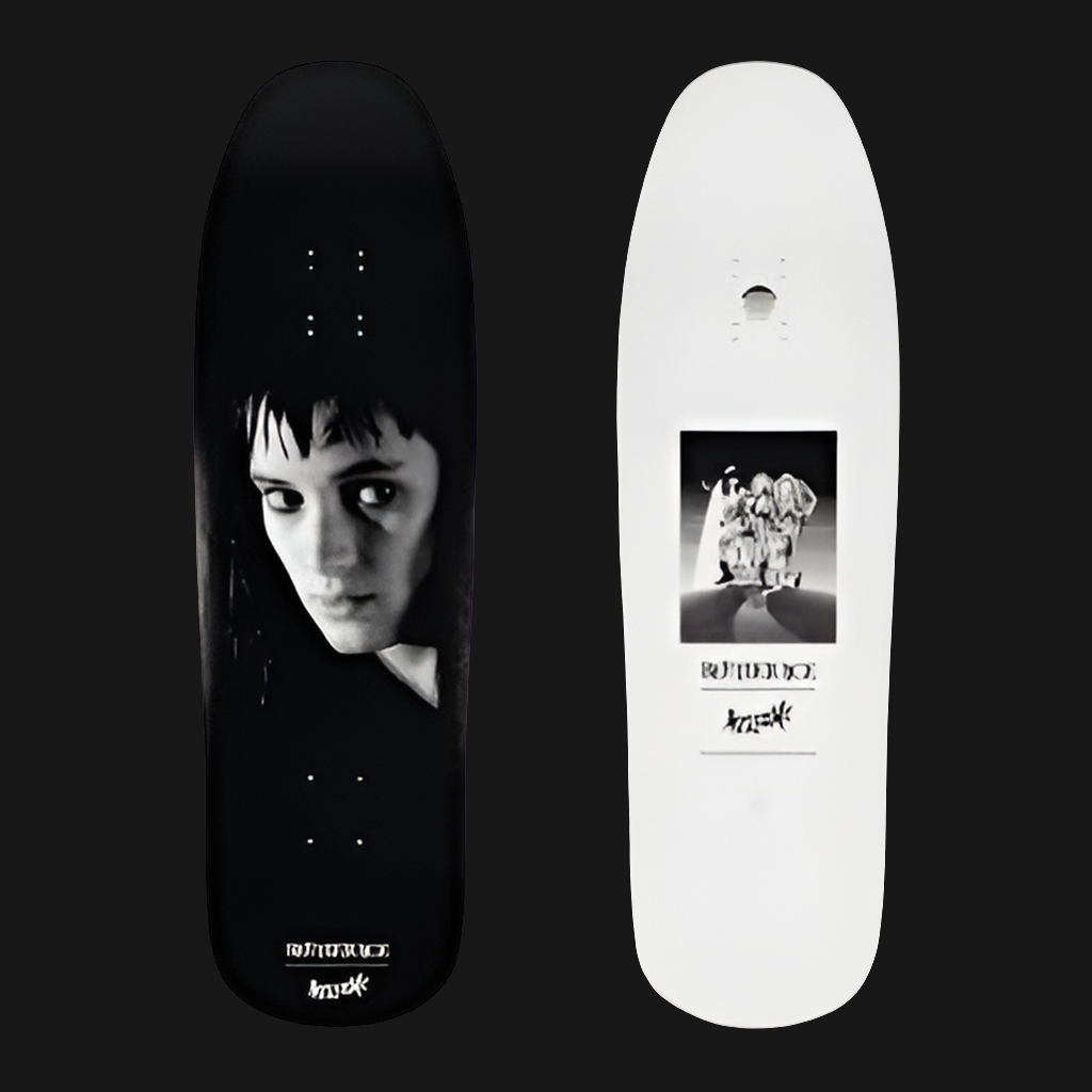 Welcome x Beetlejuice Lydia Skate Deck Fishtail 9.6"