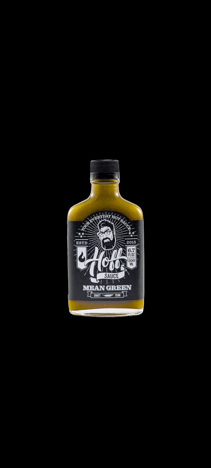 Hoff & Pepper Mean Green Verde Award-Winning Hot Sauce 6.7oz