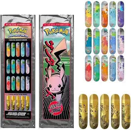 Santa Cruz x Pokemon Blind Bag Sealed skate deck
