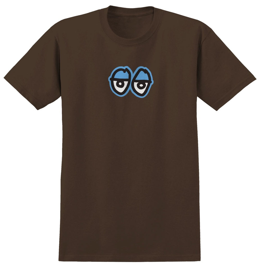 Krooked "Eyes" Brown/Blue Shirt