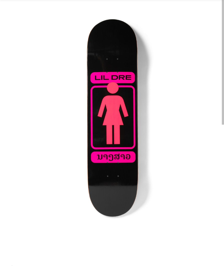 Girl OG 93 Til Lil Dre Pro Debut Skate Deck 8"