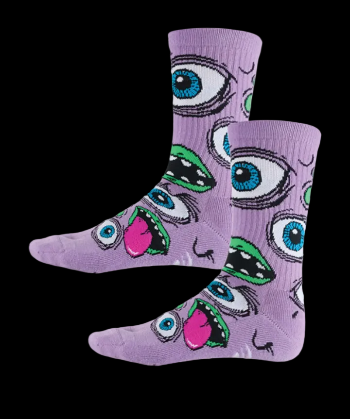 Heroin "Mutant" Lavender Purple Socks