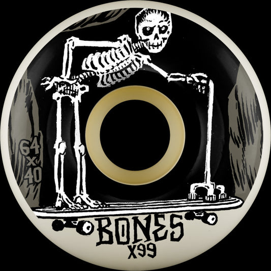Bones X-Formula Better Skate Than Never Skate Wheels 64mm 99a