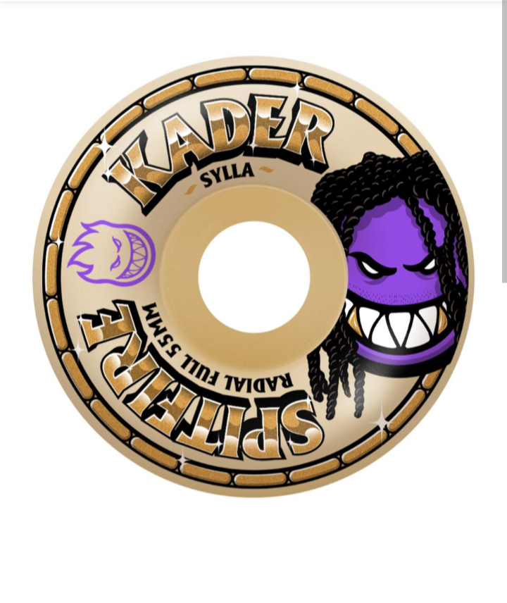 Spitfire Formula Four "Rolly" F4 Radial Full Kader Syllah Pro Skate Wheels 55mm 99a