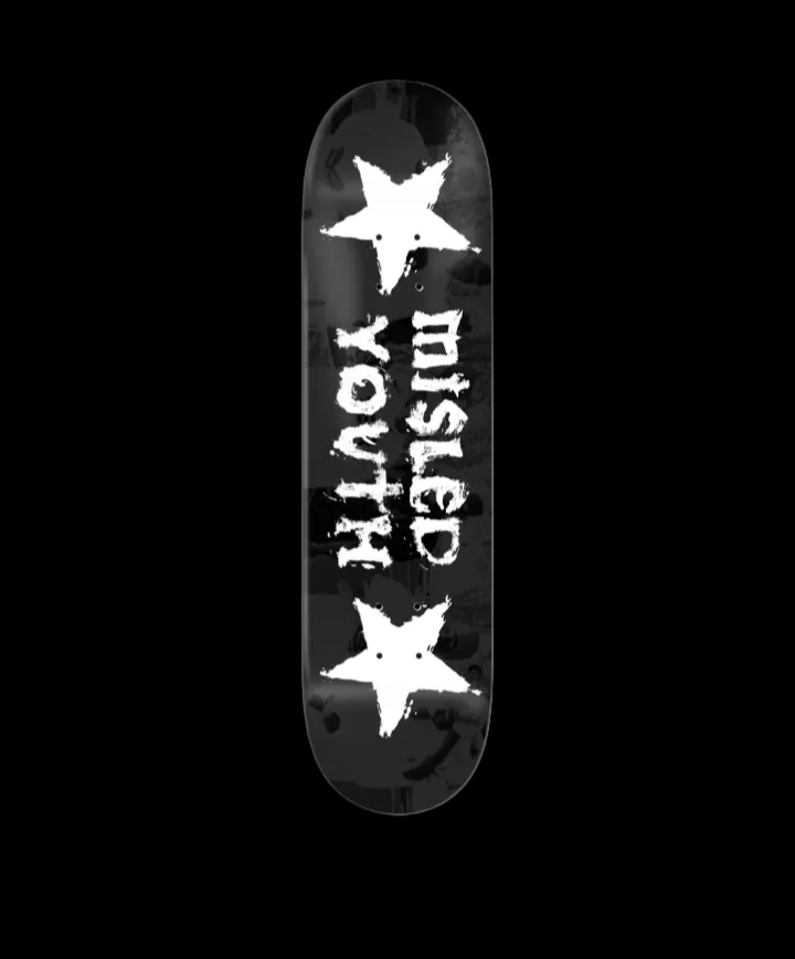 Zero Skateboards "Misled Youth" Video Series Skate Deck 8.25"