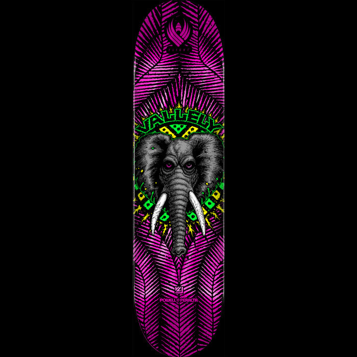 Powell Peralta "Elephant" FLIGHT® Pink Foil Mike Vallely Pro Skate Deck Multi Sizes