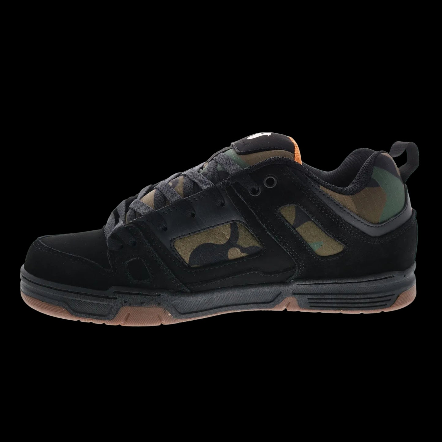 DVS Gambol Black/Camo Suede/Nubuck/Leather Skate Shoes