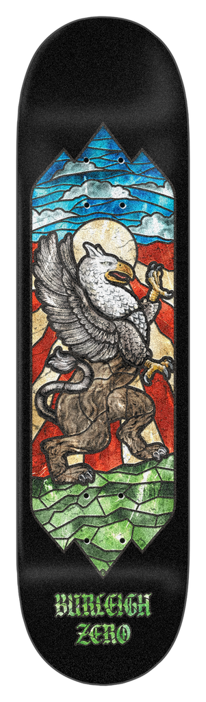 Zero Skateboards Stained Glass Entire Collection Set of 8 Skate Decks