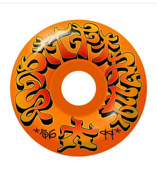 Spitfire Formula Four "Savie II" F4 Classic Full Orange Skate Wheels 56mm 99a