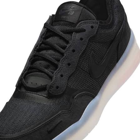 Nike SB PS8 Black/Black/Clear Ice Skate Shoes
