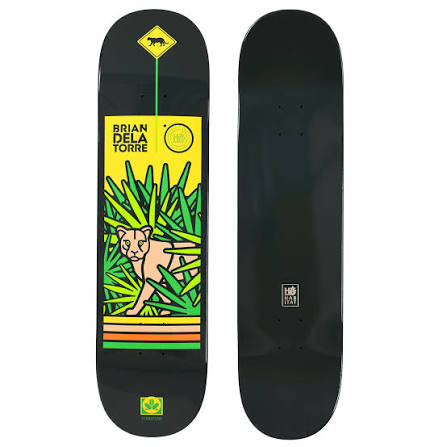 Habitat Panther Crossing Dela Torre Pro skate deck 8"