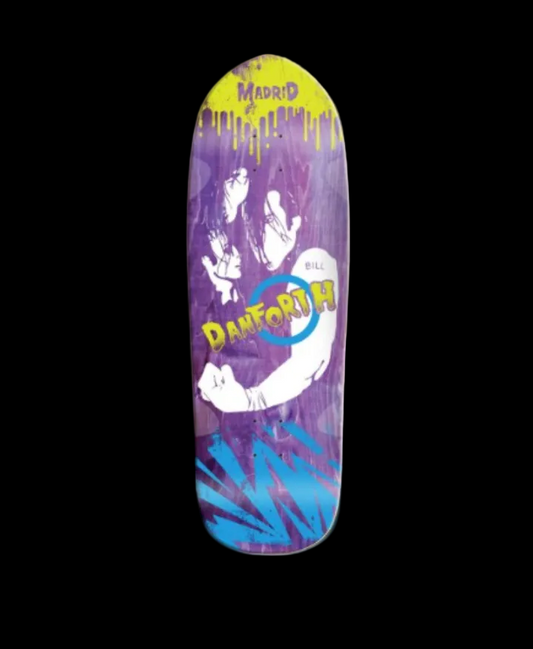 Madrid Skateboards "Misfits" Reissue Assorted Stain Bill Danforth Pro Skate Deck 10.5"