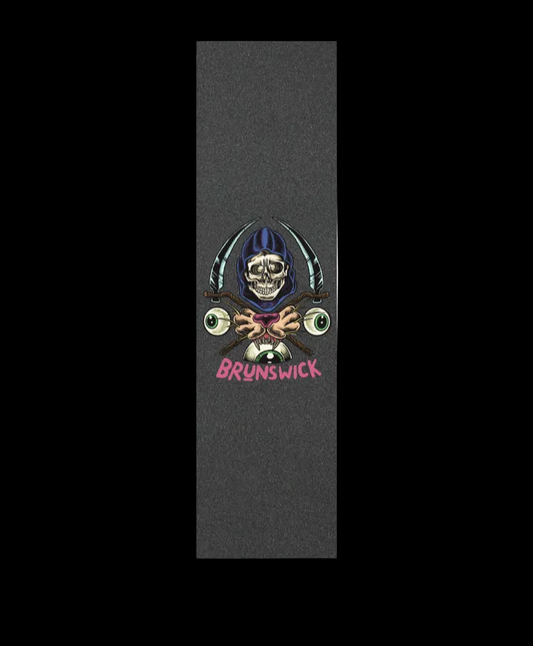 Brunswick "Snarl" Horror Themed Black Grip Tape 9" x 33"