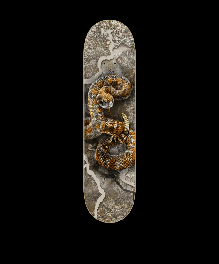 Zero Skateboards x RealTree "Snake" Brandon Burleigh Pro Skate Deck 8.5"