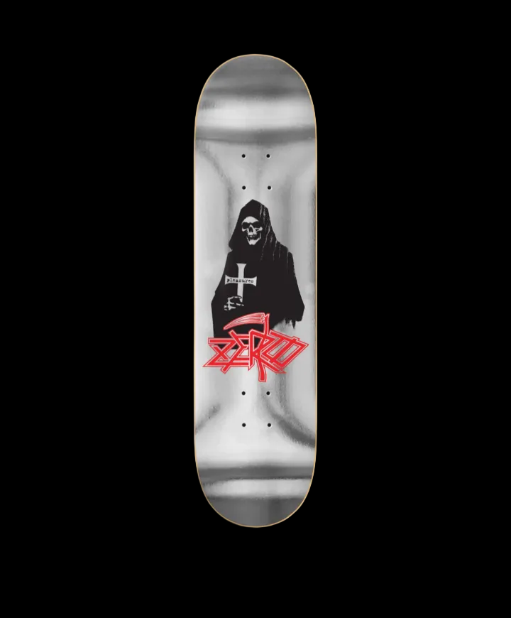 Zero Skateboards x Pleasures "Death" Skate Deck 8.5"
