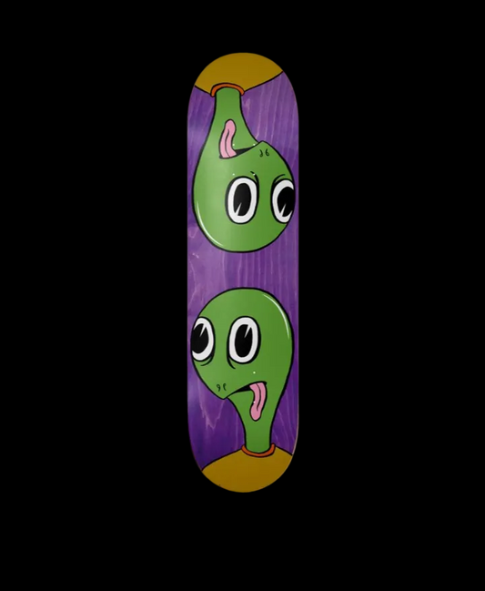 Toy Machine Turtle Boy Symmetrical Twin Tail Skate Deck
