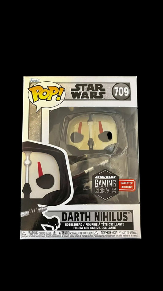 Funko POP Star Wars Darth Nihilus Gaming Great GameStop Exclusive MINT