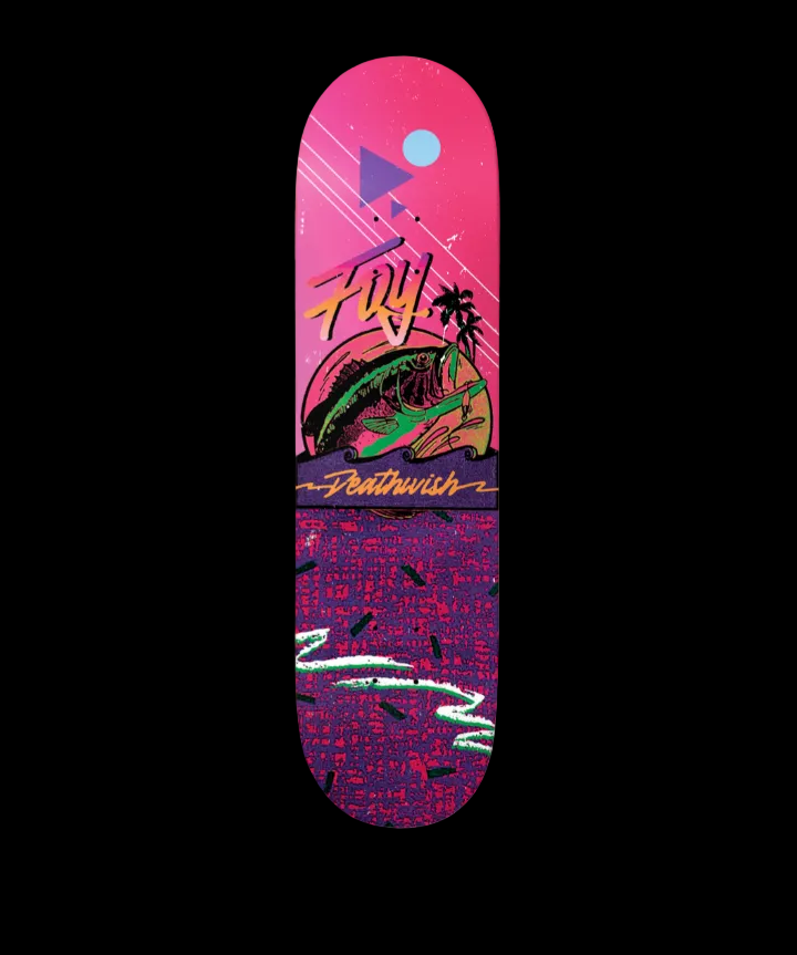 Deathwish "Pro Bass" Fishing Jamie Foy Pro Skate Deck 8.5"