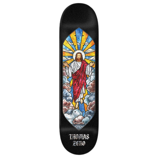 Zero Skateboards "Jesus" Stained Glass Series Thomas Pro Skate Deck 8.25"