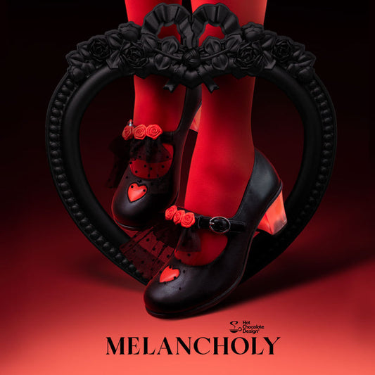 Hot Chocolate Design Chocolaticas® Mid Heels Melancholy Women's Shoes