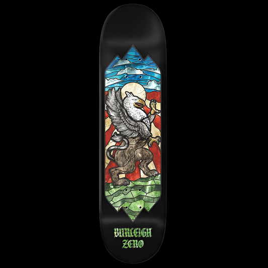 Zero Skateboards "Griffin" Stained Glass Series Burleigh Pro Skate Deck 8.5"