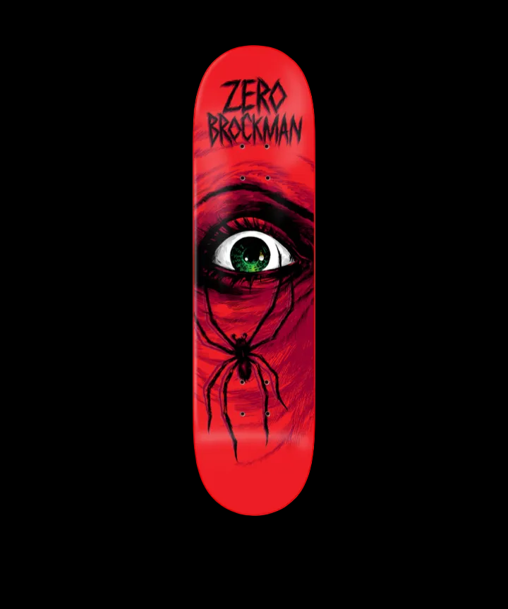 Zero Skateboards "Wolf Spider" Reissue James Brockman Pro Skate Deck 8.5"