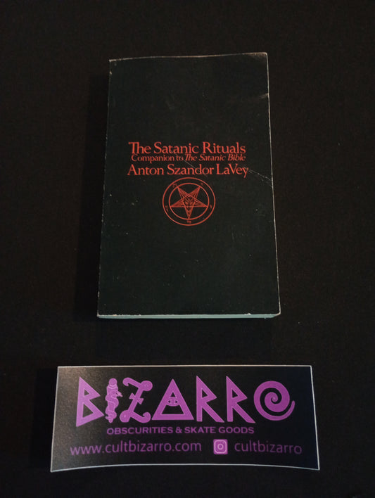 The Satanic Rituals "Companion to the Satanic Bible" by Anton Lavey Avon publishing paperback book