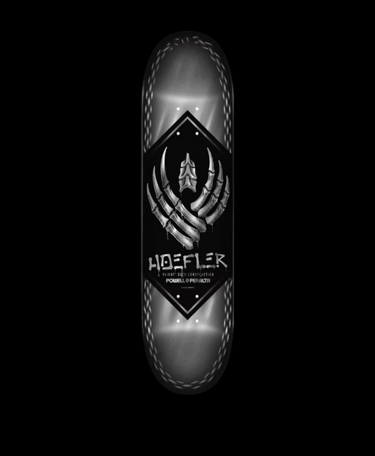Powell Peralta "Chains" Silver Foil Hoefler Pro Flight Skate Deck 8"