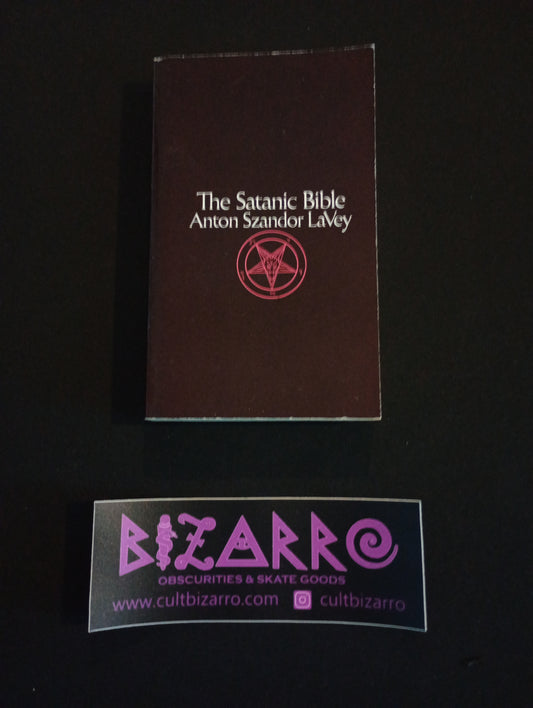 The Satanic Bible by Anton Lavey Avon publishing paperback book