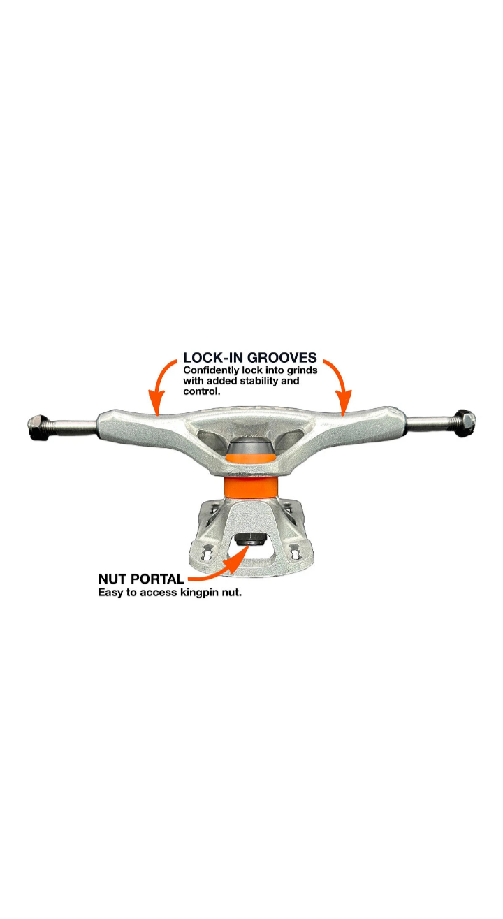 Grind Kind Locker 2 Black Skate Trucks