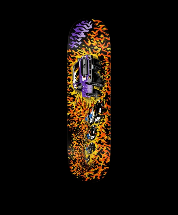 Real (Spring 26') "Pig Run" Nicole Pro Skate Deck 8.38"
