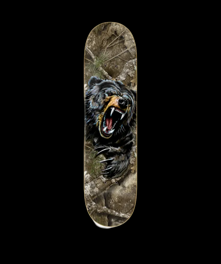 Zero Skateboards x RealTree "Bear" David Reyes Pro Skate Deck 8.25"