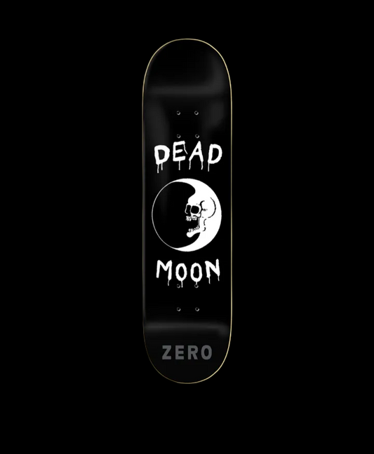 Zero Skateboards Dead Moon Rock Band Skate Deck 8.25"