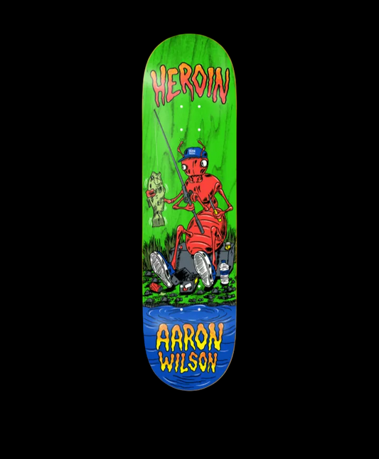 Heroin "Bug" Aaron Wilson Pro Skate Deck 8.5"