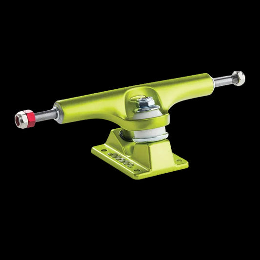 ACE AF1 Lime Satin Skate Trucks with rethreading nut