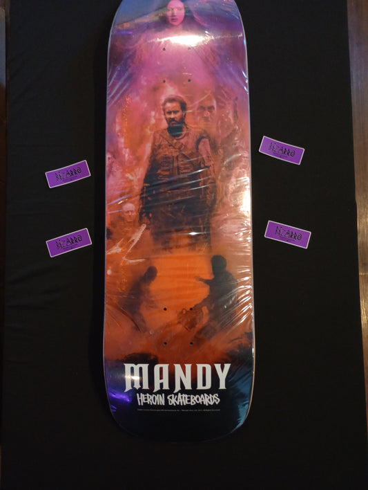 Heroin x Mandy cult film Nicholas Cage deck 9.6"