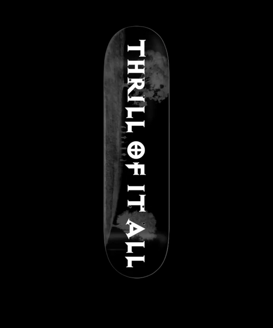 Zero Skateboards "Thrill Of It All" Video Series Skate Deck 8.5"